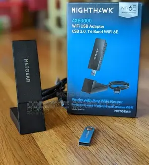 Netgear Nighthawk A8000 Axe3000 Tri-Band Wi-Fi 6e Usb 3.0 Adapter