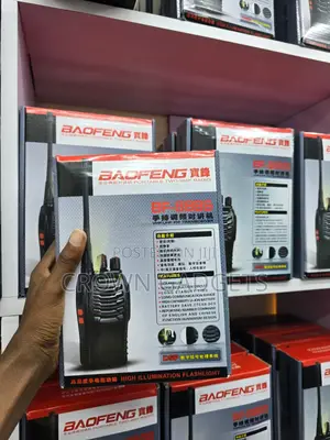 Bf-888s Rechargeable Uhf Walkie Talkie 3-5km Range