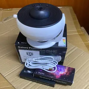 Cosmic Galaxy Star Projector Lamp With Adjustable Focus