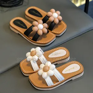 Girls' Open Sandals. Pink,Black White. Sizes 24-36. Free Delivery! 