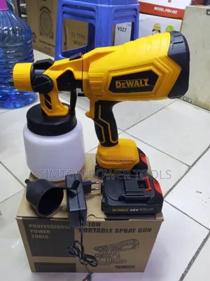 Dewalt Cordless Spray Gun Machine