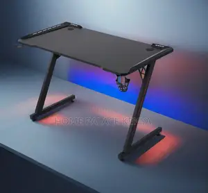 Gaming Table: 1.2m Led Light Gaming Computer Table