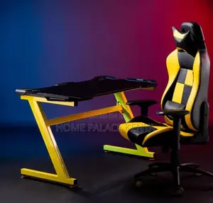 Gaming Table: 1.2m Led Light Gaming Computer Table