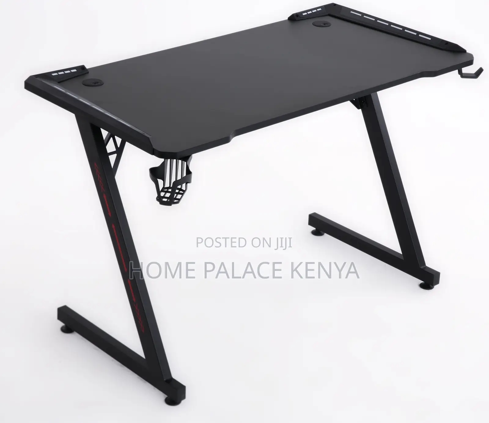 Gaming Table: 1.2m Led Light Gaming Computer Table
