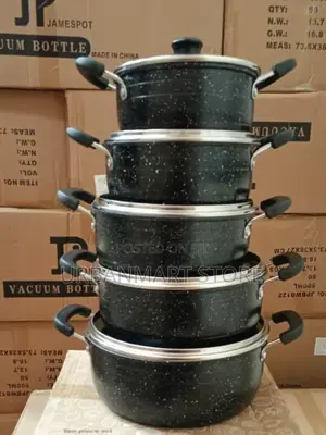 James Pot Wove 10 Piece Cooking Pot Set