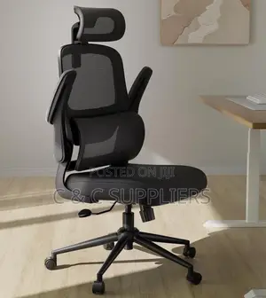 Ergonomic Office Chair With Flip-Up Armrest