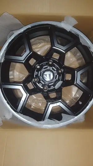 Rims 17 Inch Matt Black Et0 H*Pcd 6x139.7 Cb 110.1 Fbx107-7 (Amex)