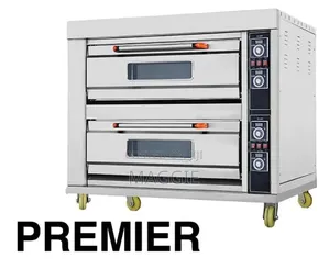 Commercial Electric Oven Two Deck Four Trays Premier