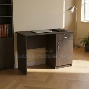 Brown Customized Home Study Area Desk