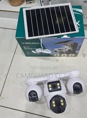 4g V380 Pro Smart Outdoor Security Camera With 4 Cameras Night Vision