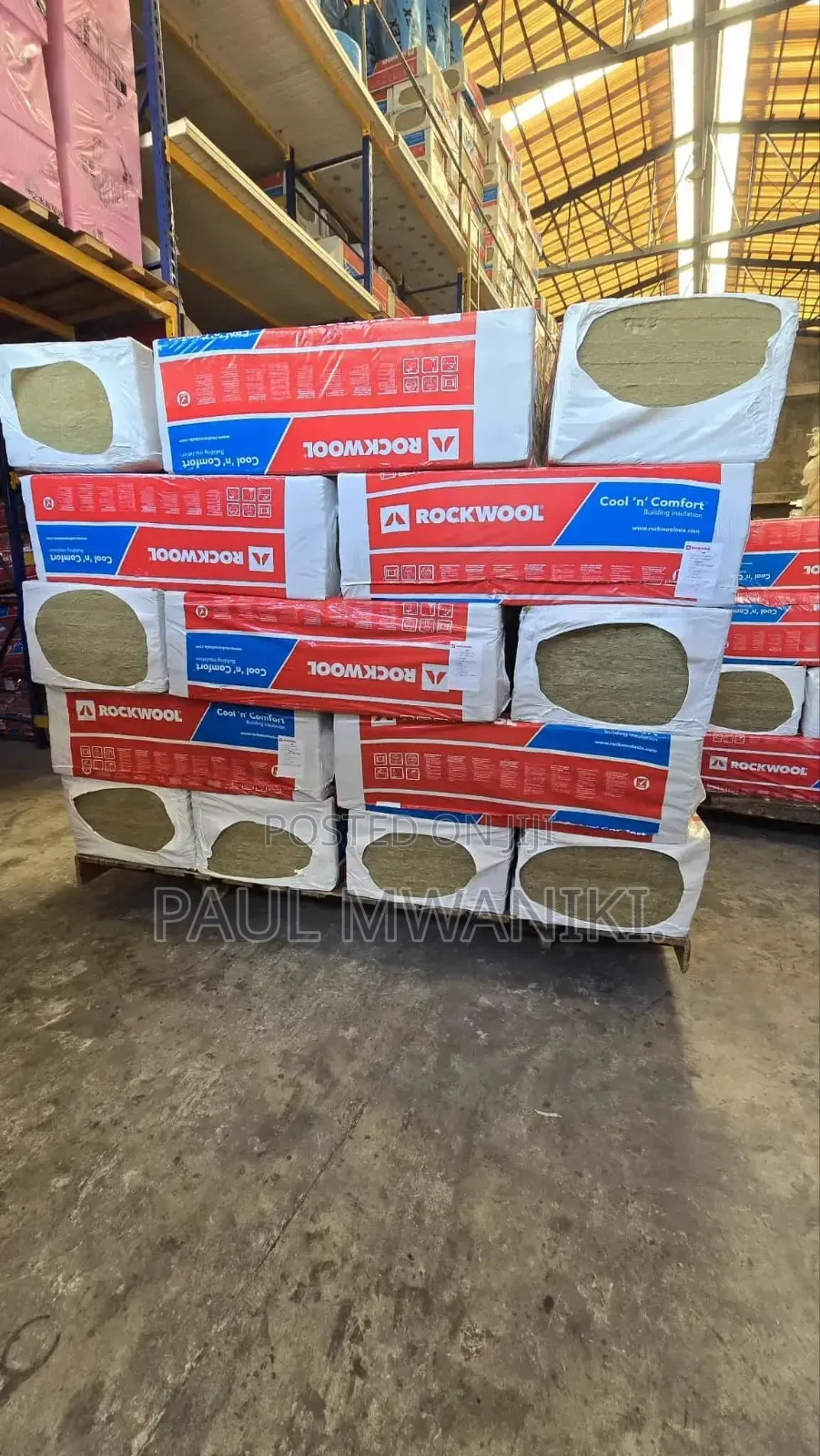 Premium Rockwool Thermal Insulation Blanket 1.2m *0.6m