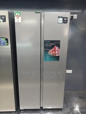 Hisense Ref441dr Side by Side Fridge 441l – Silver