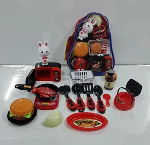 Kitchen Set With Doll