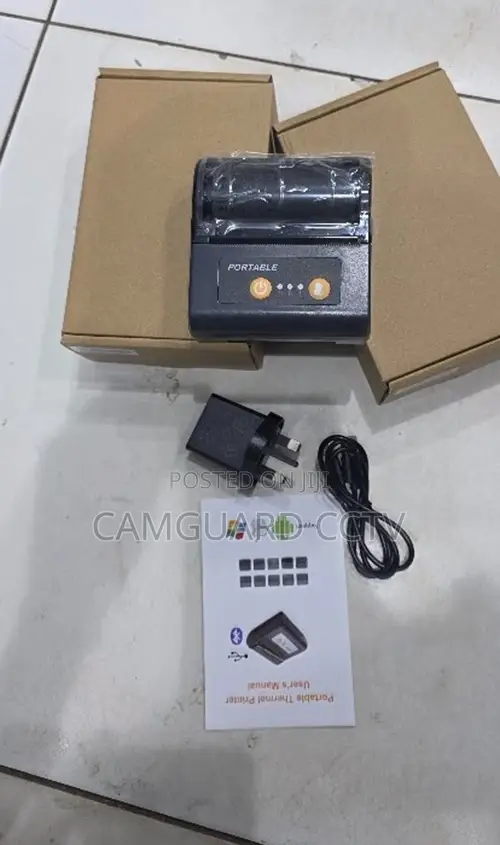80mm Portable Bluetooth Printer for Invoices and Receipts