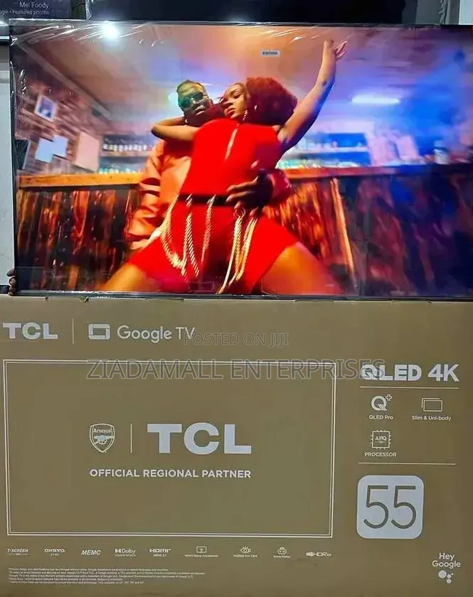 TCL 55 Qled Modern Design With Powerful Visuals
