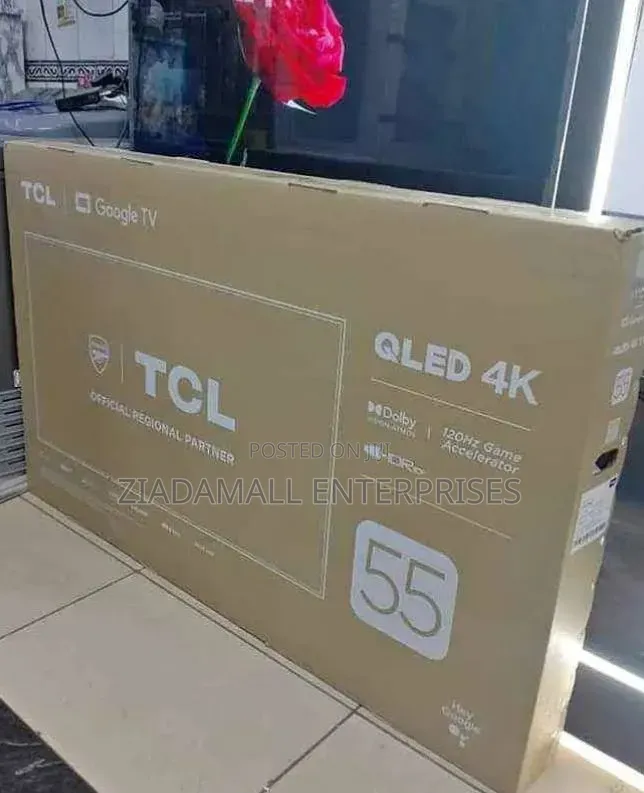 TCL 55 Qled Modern Design With Powerful Visuals