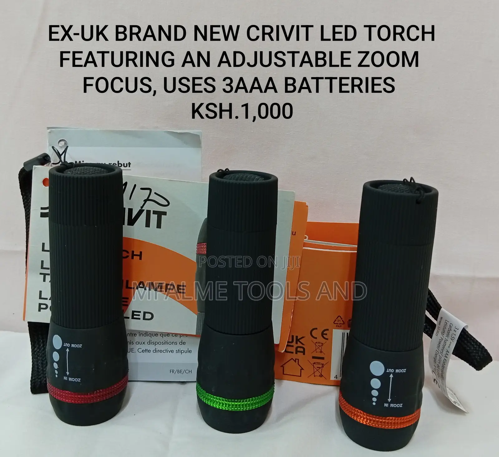 Brand New Crivit Led Torch