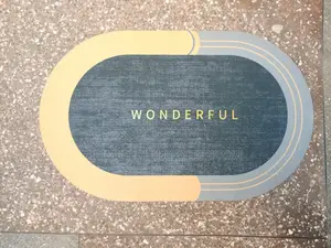 Absorbent Bathroom Mats