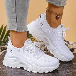 Fashion Breathable Mesh Ladies Sneakers