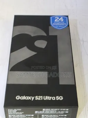 New Samsung Galaxy S21 Ultra 5G 256 GB Silver