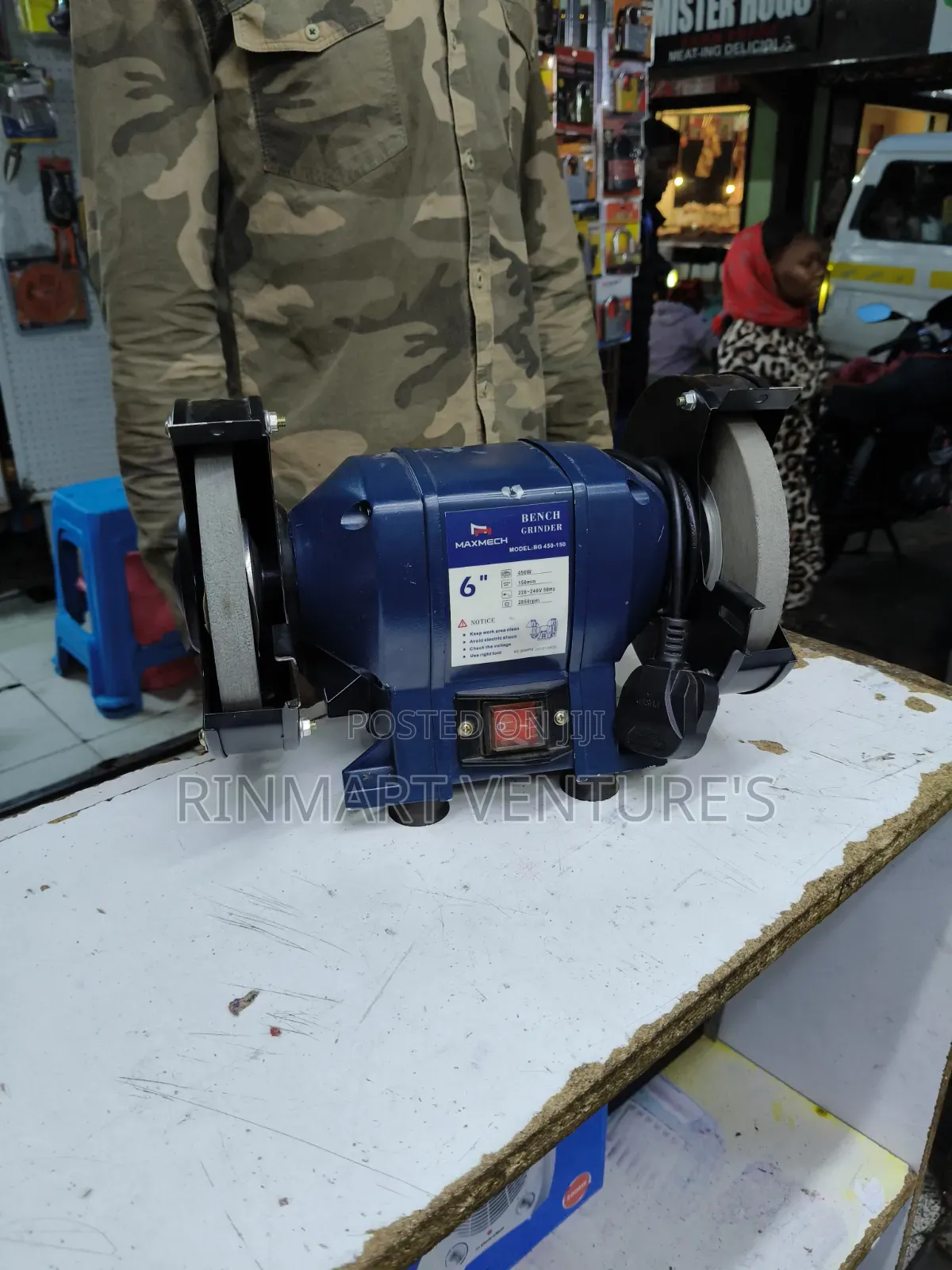 Bench Grinder/ Maxmech Bench Grinder 6inch