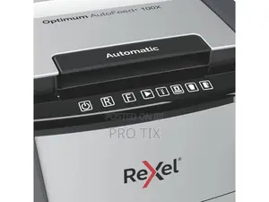 Rexel Optimum Autofeed 100x Shredder P4 100 Sheets Auto