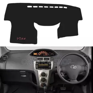 Toyota Vitz Branded Durable Fabric Dashboard Mat Uv Rays Protector