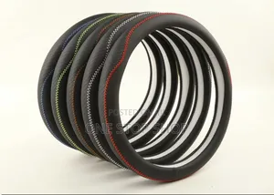 Pu Leather Durable Sport Non Slip Lining Secure Hold Steerin Cover