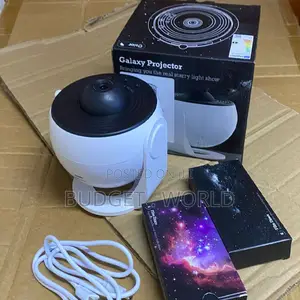 Hd Galaxy Projection Lamp With Rotating Star Effects and 13 Slides