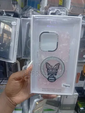 Compatible for iPhone 14 Pro Case Cute Butterfly Kenya