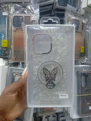 For iPhone 13 Pro Max Electroplated Glitter 3d Butterfly Tpu Phone
