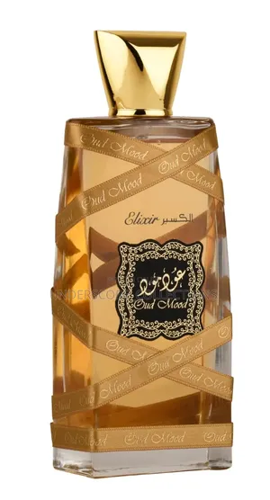 Lattafa Oud Mood Elixir for Unisex Eau De Parfum Spray,100 Ml