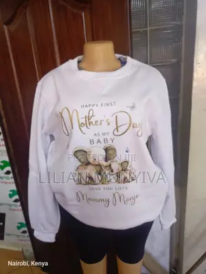 White Branded Sweatshirts Mother’S Edition