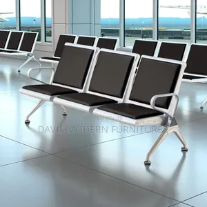 3-Seater Airport Waiting Bench