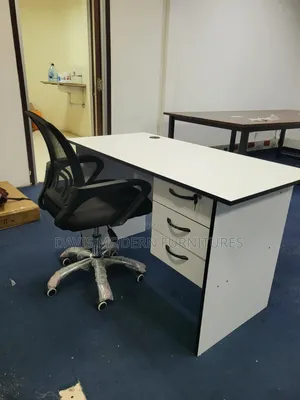 3-Drawers Office Desk Set