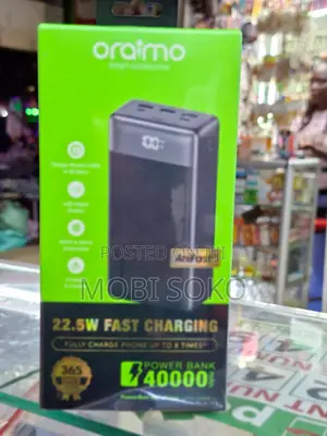 Oraimo Powerbox 400 Vision Opb-7400q 22.5w 40,000mah Power Bank