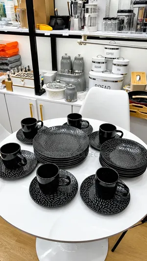 24pcs Black Dinner