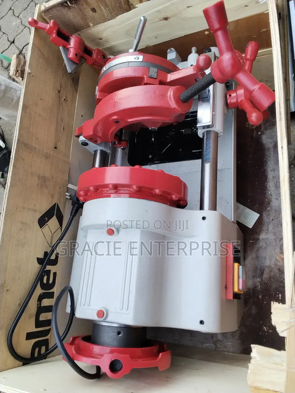 Aico Pipe Threader Machine 1⁄2"-2"/! Electric Pipe Threader