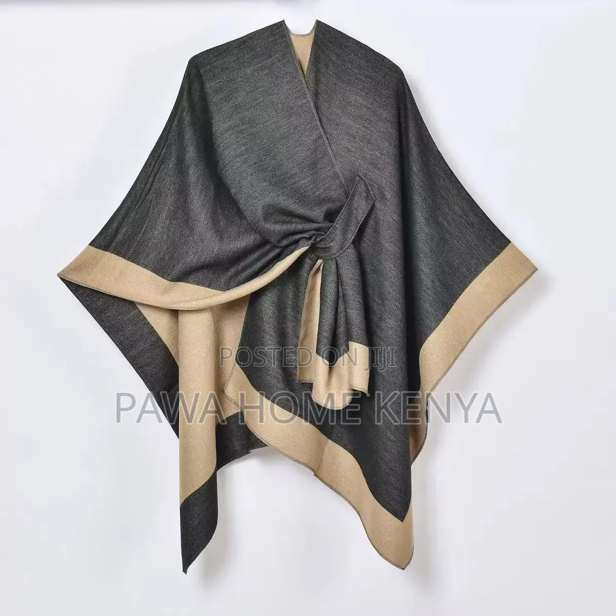 Wrap Me Up Belted Shawl/Poncho