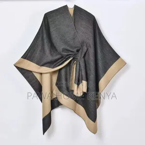 Wrap Me Up Belted Shawl/Poncho