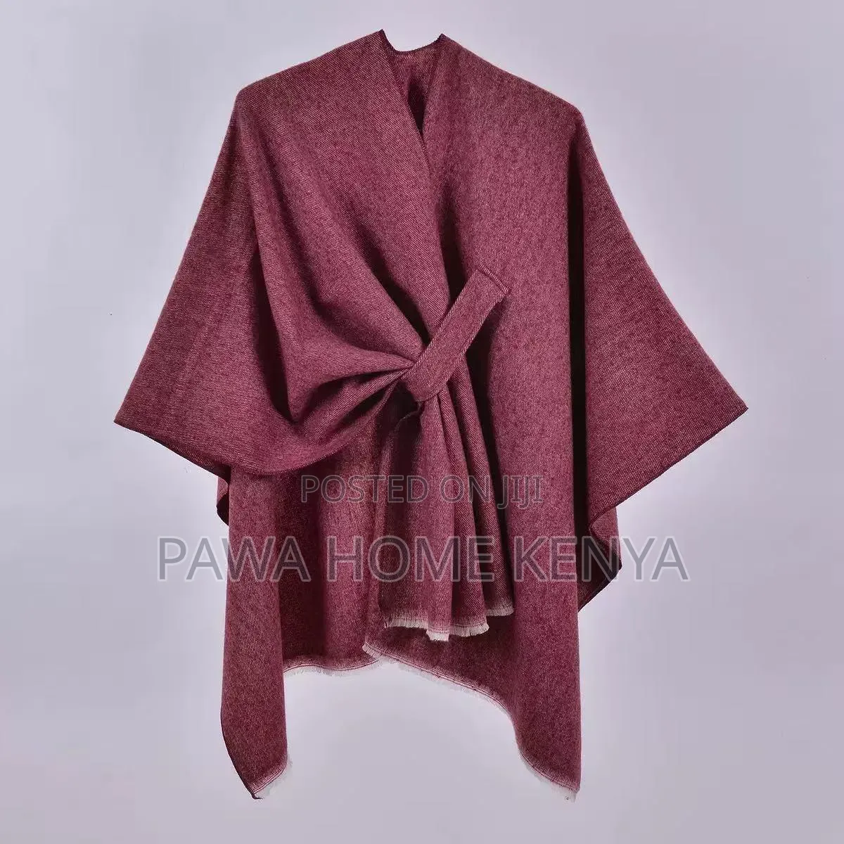 Wrap Me Up Belted Shawl/Poncho