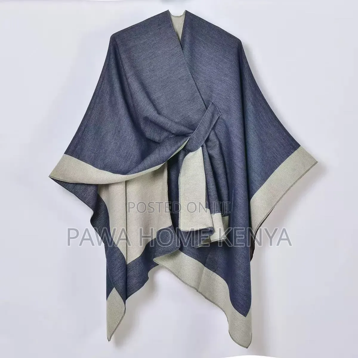 Wrap Me Up Belted Shawl/Poncho