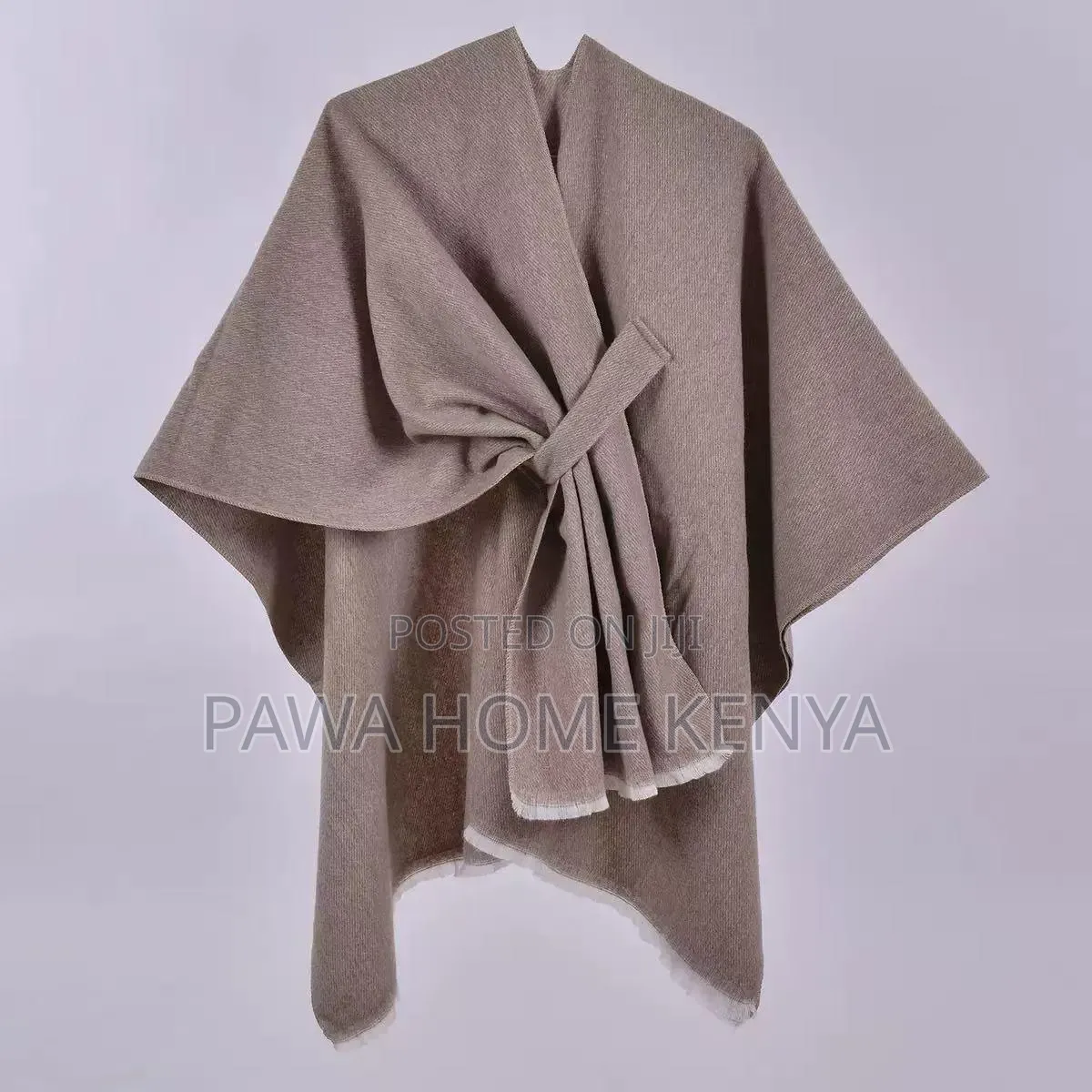 Wrap Me Up Belted Shawl/Poncho