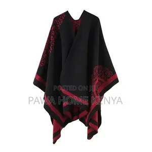 Wrap Me Up Belted Shawl/Poncho