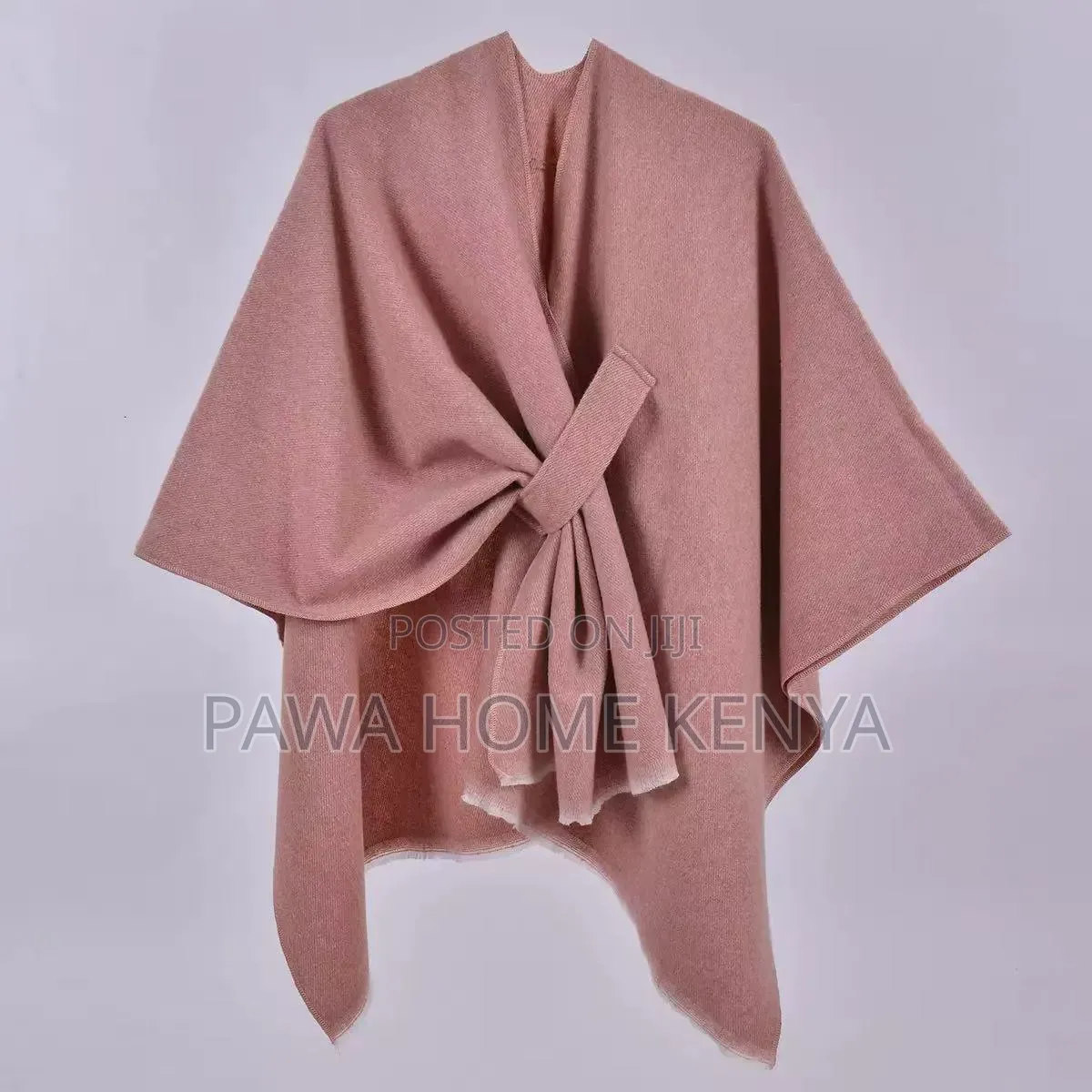 Wrap Me Up Belted Shawl/Poncho