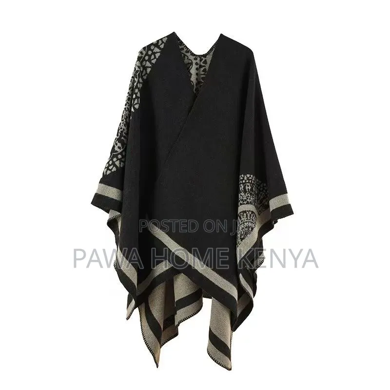 Wrap Me Up Belted Shawl/Poncho