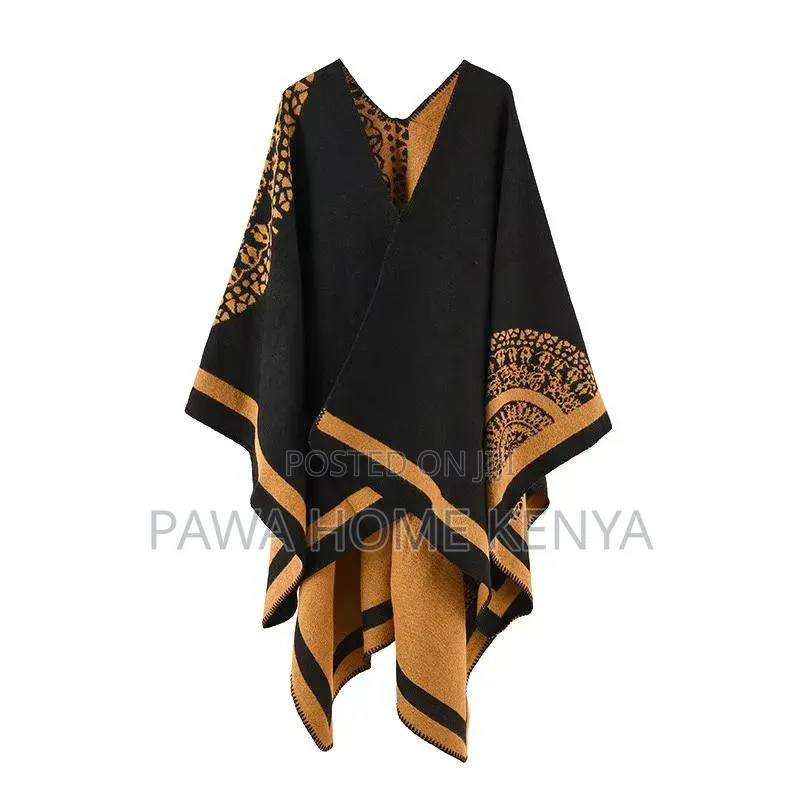 Wrap Me Up Belted Shawl/Poncho