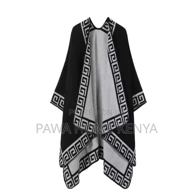 Wrap Me Up Belted Shawl/Poncho