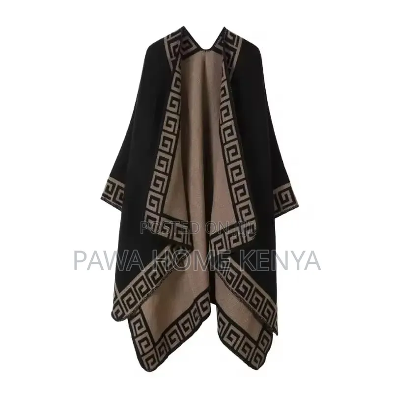 Wrap Me Up Belted Shawl/Poncho