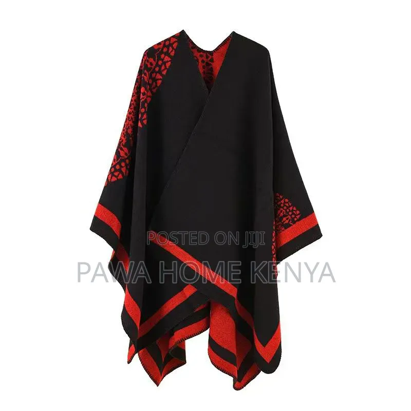 Wrap Me Up Belted Shawl/Poncho